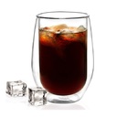 Vialli Design szklanka AMO termiczna do napojów, soków z podwójną ścianką  400 m