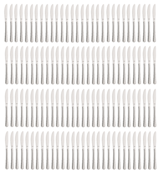 AMEFA BOLOGNA 120 sztućce nierdzewne zestaw noże obiadowe dla 120 OSÓB ze wzorem bez niklu komplet do gastronomii restauracji baru