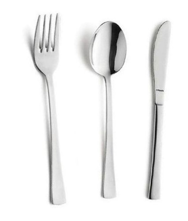 Amefa 144 sztućce zestaw 1824 Atlantic komplet na 12 osób