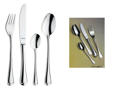 Amefa sztućce 7204 Elegance widelec do wędlin 1 sztuka