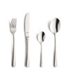 Sztućce Amefa Barcelona 24 komplet obiadowe dla 6 osób klasyczne nierdzewne połysk bez niklu stal 18/0