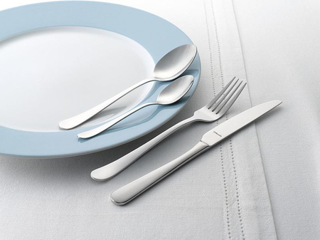 Amefa sztućce Austin 1 długa łyżeczka do kawy latte lodów deserów koktajli nierdzewna klasyczna gładka bez wzoru bez niklu 18/0