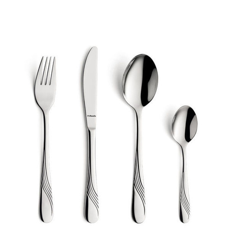 Sztućce Amefa Felicia 1 łyżka stołowa obiadowa nierdzewna z wzorem fala klasyczna do gastronomii bez niklu 18/0