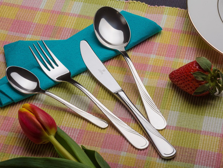 Gerpol sztućce nierdzewne Violino łyżeczka do herbaty