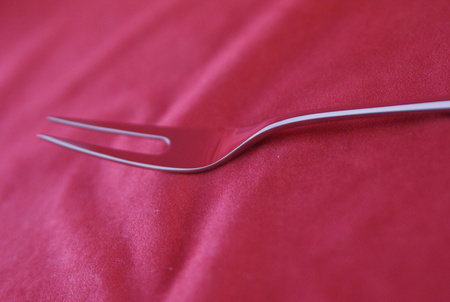 Gerpol sztućce Venus widelec do przekąsek, przystawek zakąskowy do mięs 19,8 cm