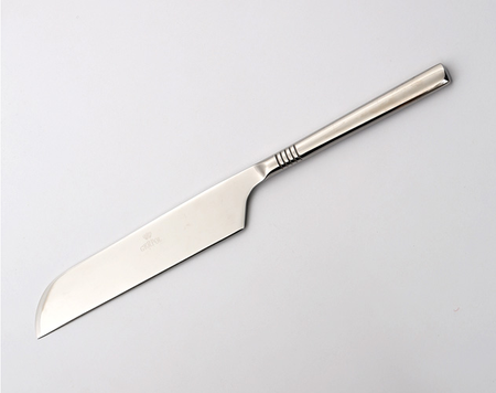 Sztuće GERPOL APOLLO 1 nóż do ciasta tortu deserów nowoczesny z wzorem nierdzewny stal 18/10