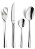 Sztućce Amefa Astoria zestaw 24 obiadowe komplet dla 6 OSÓB nierdzewne eleganckie klasyczne z wzorem bez niklu 18/0