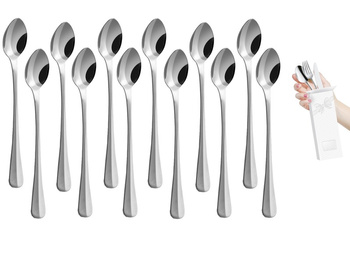 Amefa 12 sztućce 8440 Baguette łyżeczki do latte, lodów, deserów